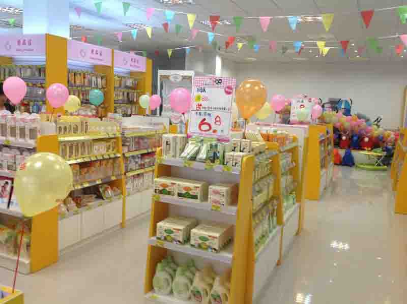 成都嬰幼兒用品店展示柜臺 工廠量身定制，打造品牌專屬形象